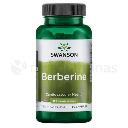 Berberine 400 mg Swanson 60 Capsulas
