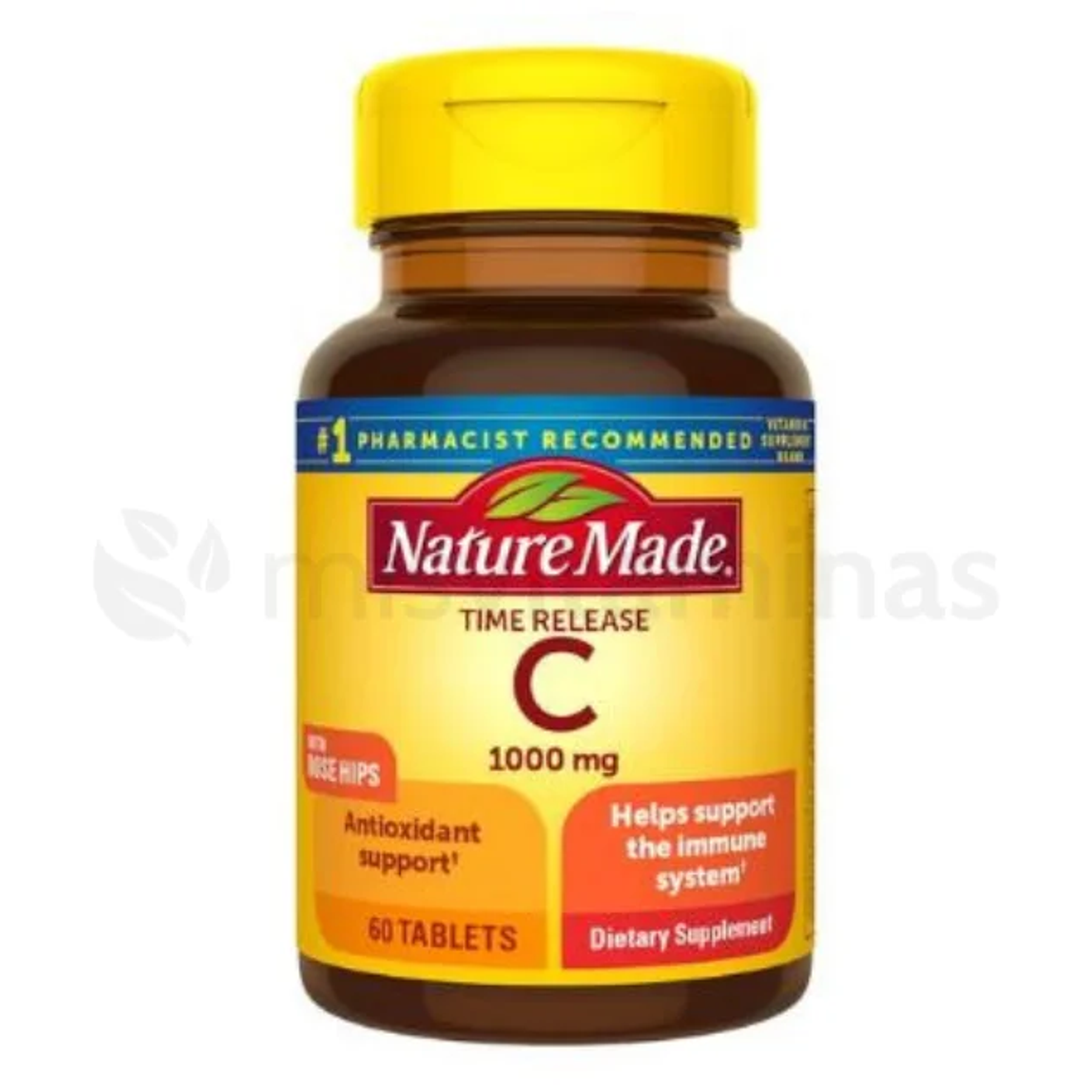 Vitamina C 1000 mg 60 Tabletas Nature Made