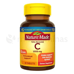Vitamina C 1000 mg 100 Tabletas Nature Made