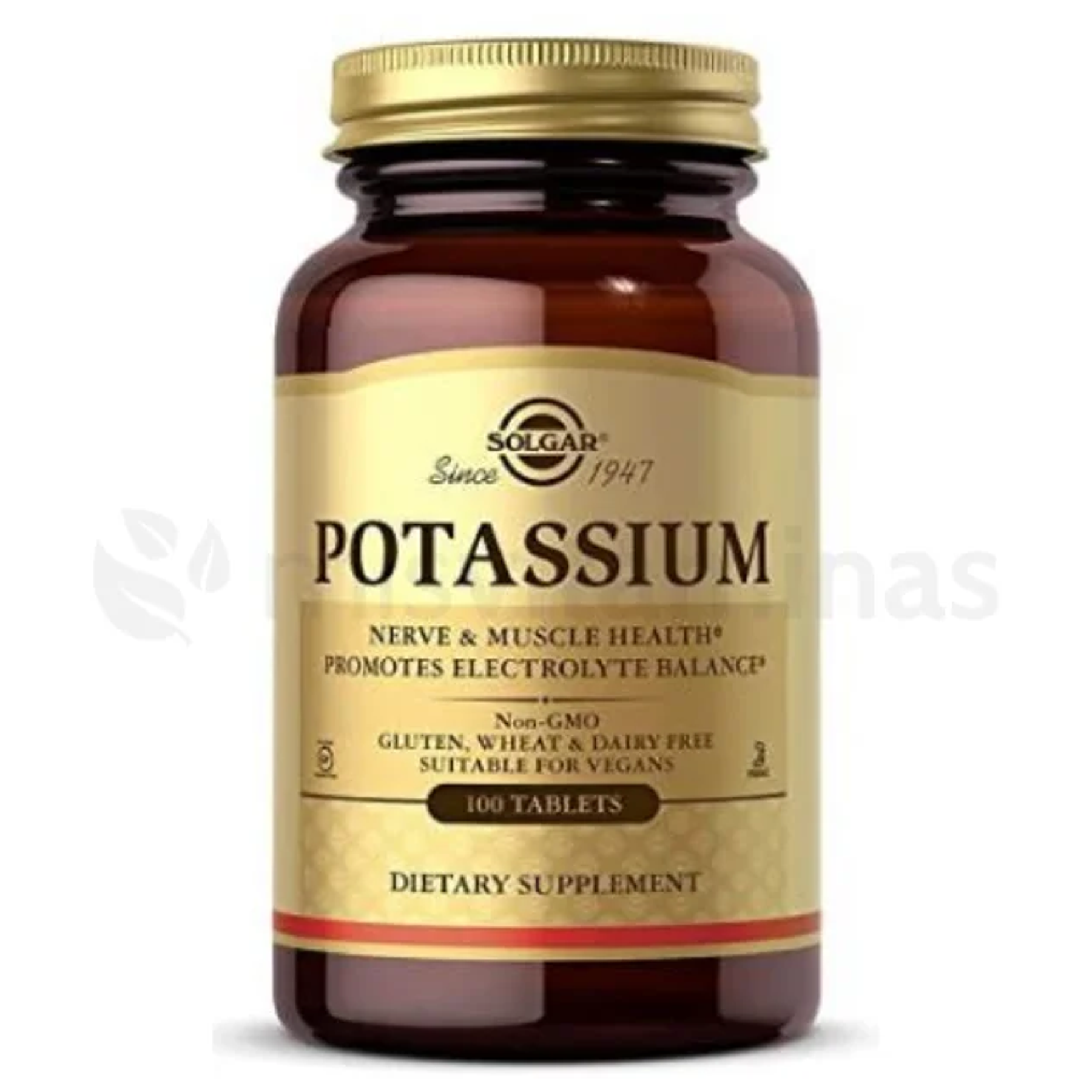 Potassium 100 Tabletas Solgar