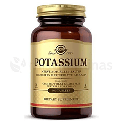 Potassium 100 Tabletas Solgar