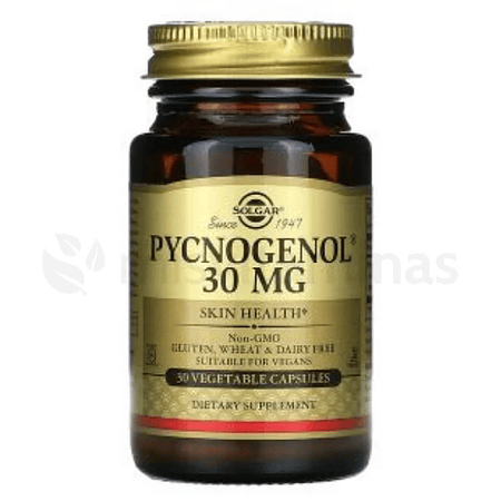 Pycnogenol 30 mg 30 Capsulas Solgar