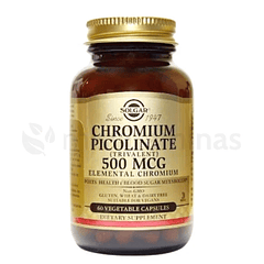 Chromium Picolinate 500 mcg 60 Capsulas