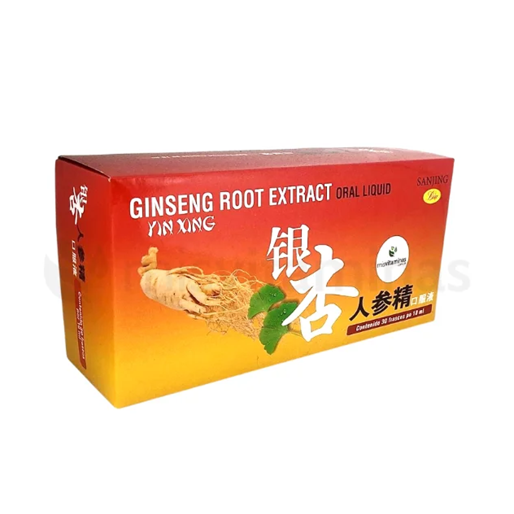 Ginseng Root Extract 30 ampolletas Liu