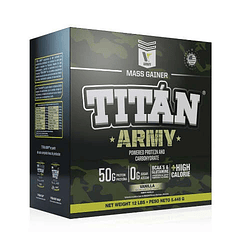 Titan Army 12 Libras Mass Gainer Vitanas