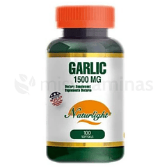 Garlic 1500 mg 100 Softgels Naturlight