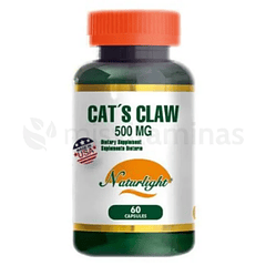 Cat´s Claw 500 mg Naturlight 60 Capsulas 