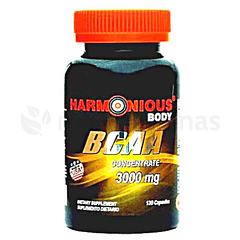 Bcaa 3000 mg 120 Capsulas Harmonious