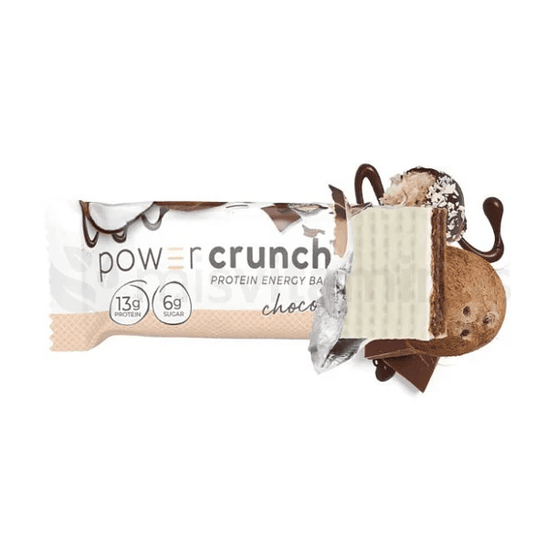 Power Crunch Caja de 12 Chocolate Coconut  2
