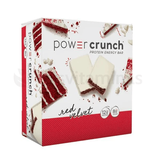 Power Crunch Caja por 12 Barras Red Velvet  1