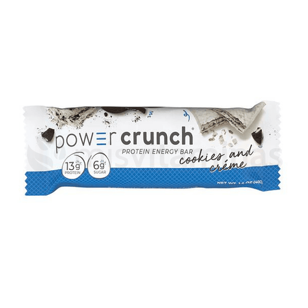 Power Crunch Cookies and Cream unidad 1