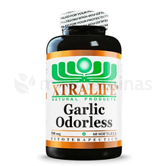 Garlic Odorless 60 Softgels Xtralife 