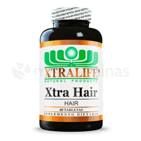 Xtra Hair 60 tabletas Xtralife
