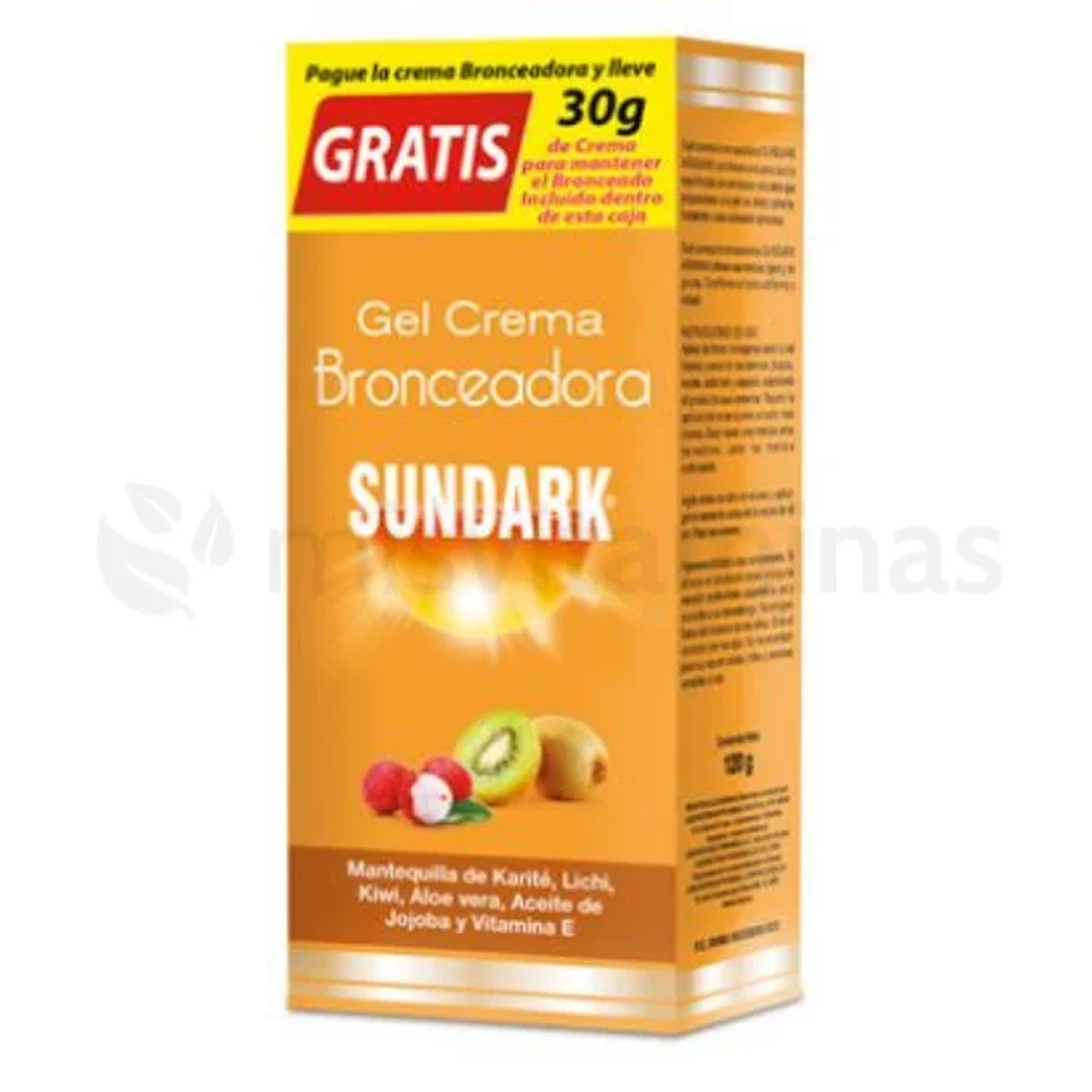 Gel Crema Bronceadora Sundark 120 gr