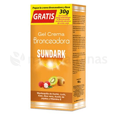 Gel Crema Bronceadora Sundark 120 gr