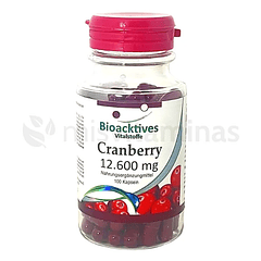 Cranberry 12.600 mg Bioacktives 100 Cápsulas