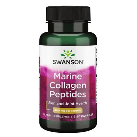 Marine Collagen Peptides 60 Cápsulas Swanson