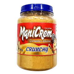 ManiCrem Crunchy Mantequilla de Mani 300 gr