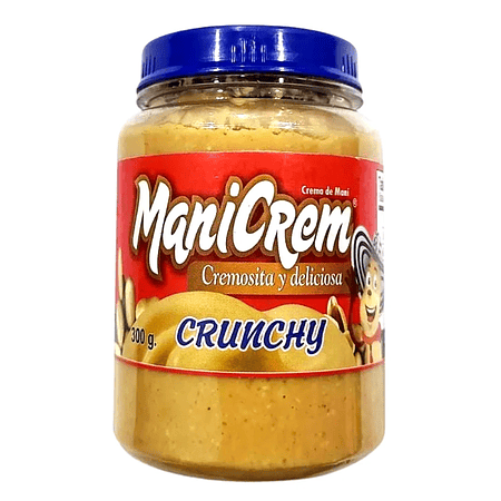 ManiCrem Crunchy Mantequilla de Mani 300 gr