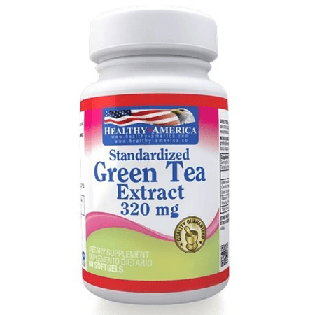 Green Tea Extract 60 Softgels Healthy America
