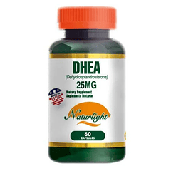DHEA 25 mg  60 Cápsulas Naturlight
