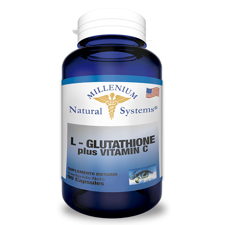 L-Glutathione plus Vitamina C 90 cápsulas Natural Systems