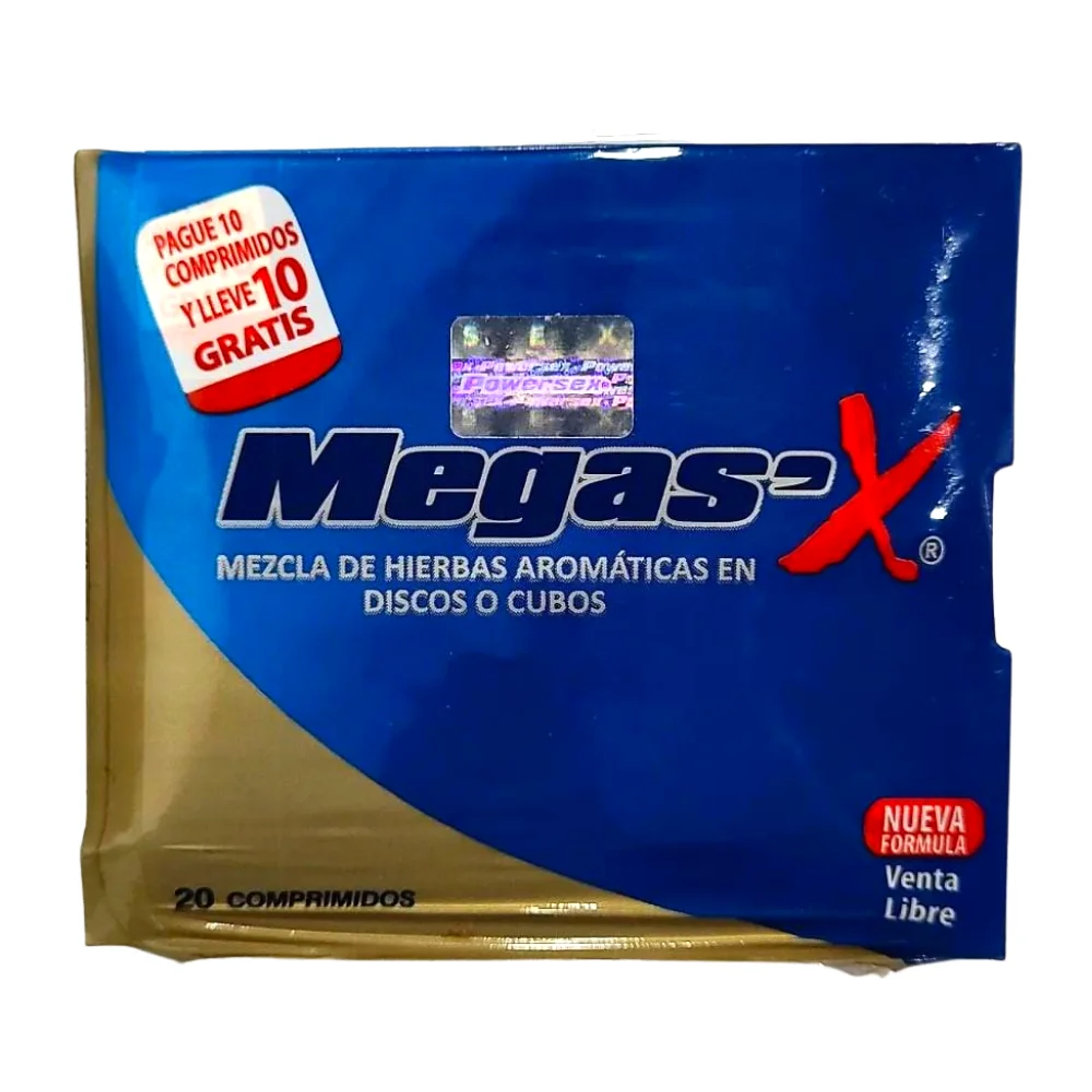 Megasex Sachet  20 tabletas 