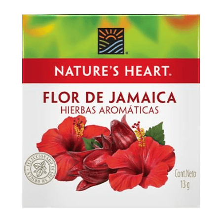 Té Flor de Jamaica 10 Sobres Nature´s Heart