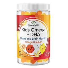 kids Omega + DHA 60 gomas Swanson