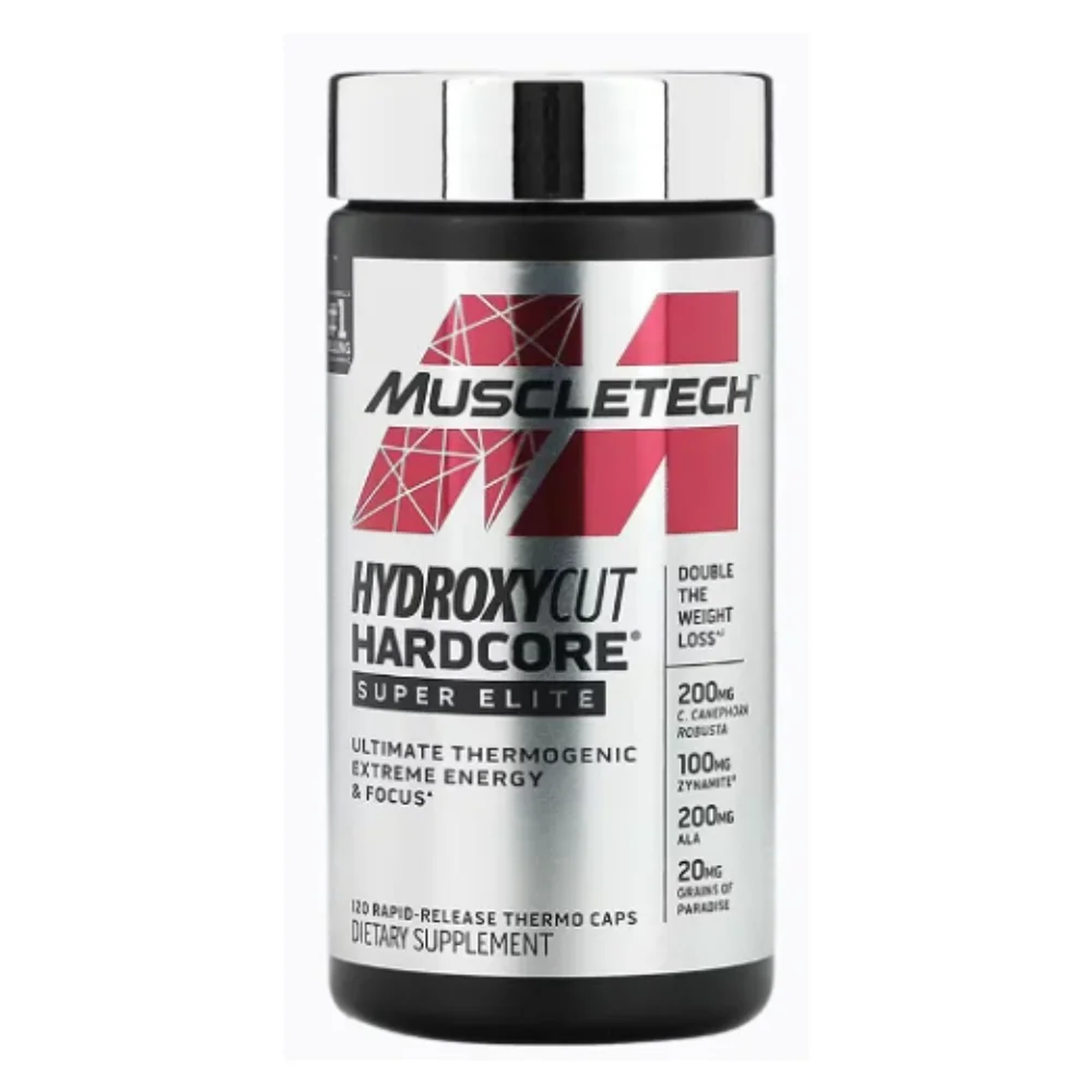 Hydroxycut Hardcore Super Elite 120 Cápsulas Muscletech
