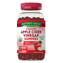 Apple Cider Vinegar Organic 120 Gomas Nature´s Truth