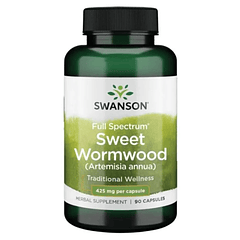 Sweet Wormwood Ajenjo Artemisia annua 90 Cápsulas Swanson