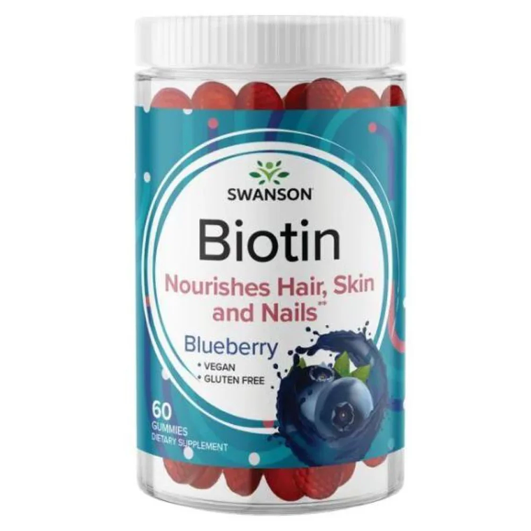 Biotin 60 gomas Swanson  1