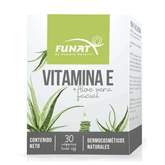 Vitamina E topica con Aloe Vera 30 Cápsulas Funat