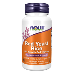 Red Yeast Rice 600 mg with CoQ10 Now