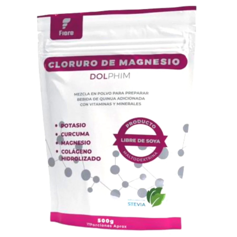 Cloruro Magnesio Polvo 500 gramos Fiore | Mis Vitaminas