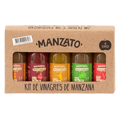 Kit Vinagres Manzato 5 Unidades 56 ml