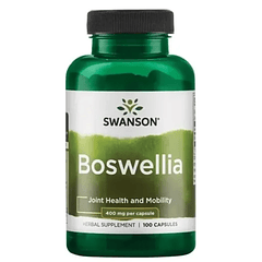 Boswellia Serrata 400 mg 100 Cápsulas Swanson