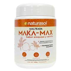Maka-Max Malteada 250 gr Vainilla y Arequipe Naturasol