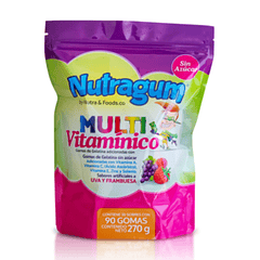 Nutragum Multivitaminico para niños 90 Gomas 