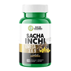 Sacha Inchi Omega 3 6 9 Bas 60 Softgels