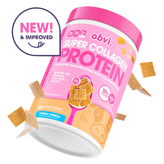 Super Collagen Protein Cinna Cereal 30 Servicios Obvi