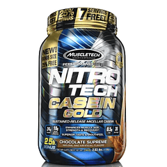 Nitro Tech Casein Gold 2.5 libras Muscletech