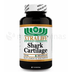 Shark Cartilage 750 mg 100 Cápsulas Xtralife