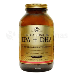 Omega 3 EPA + DHA Solgar 120 Softgels