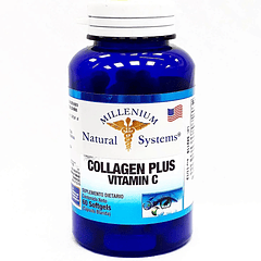 Collagen Plus Vitamin C Millenium Natural Systems 100 Softgels