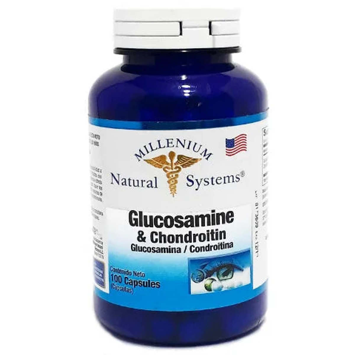 Glucosamina y Chondroitina 100 Capsulas Milenium
