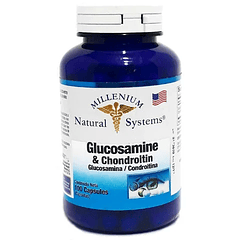 Glucosamina y Chondroitina 100 Cápsulas Natural Systems