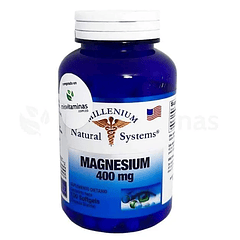 Magnesium 400 mg Natural Systems 100 Softgels