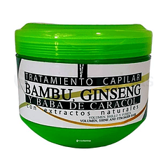 Tratamiento Capilar Bambu Ginseng y Baba de Caracol 350 ml